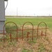 Small Wrought Iron Garden Border Edging Fence 16 | Etsy