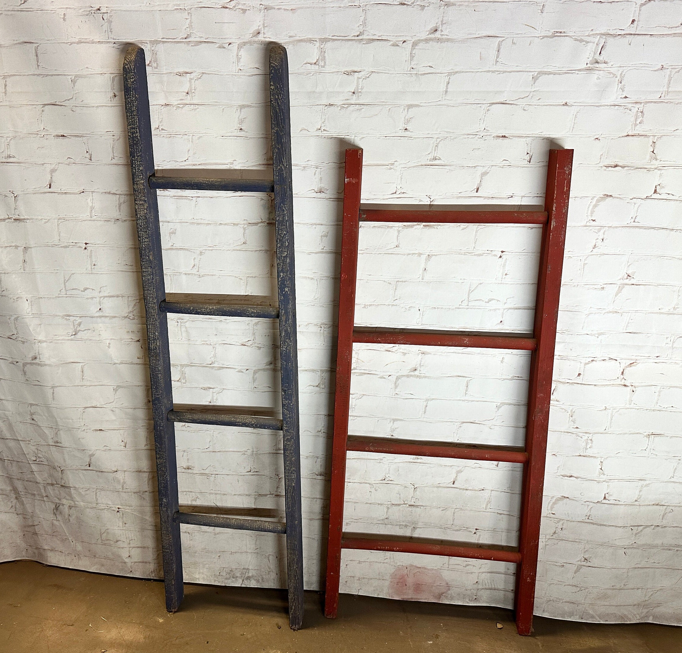 Round Rung Ladder Etsy