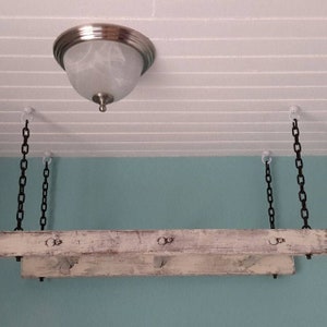 3 Rung Pot Rack Using Vintage Ladder - Shelf Antique Surface - Country ...