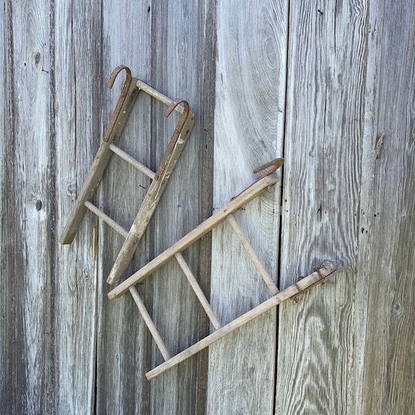 Ladders Old Antique Rare Find Ladder Etsy