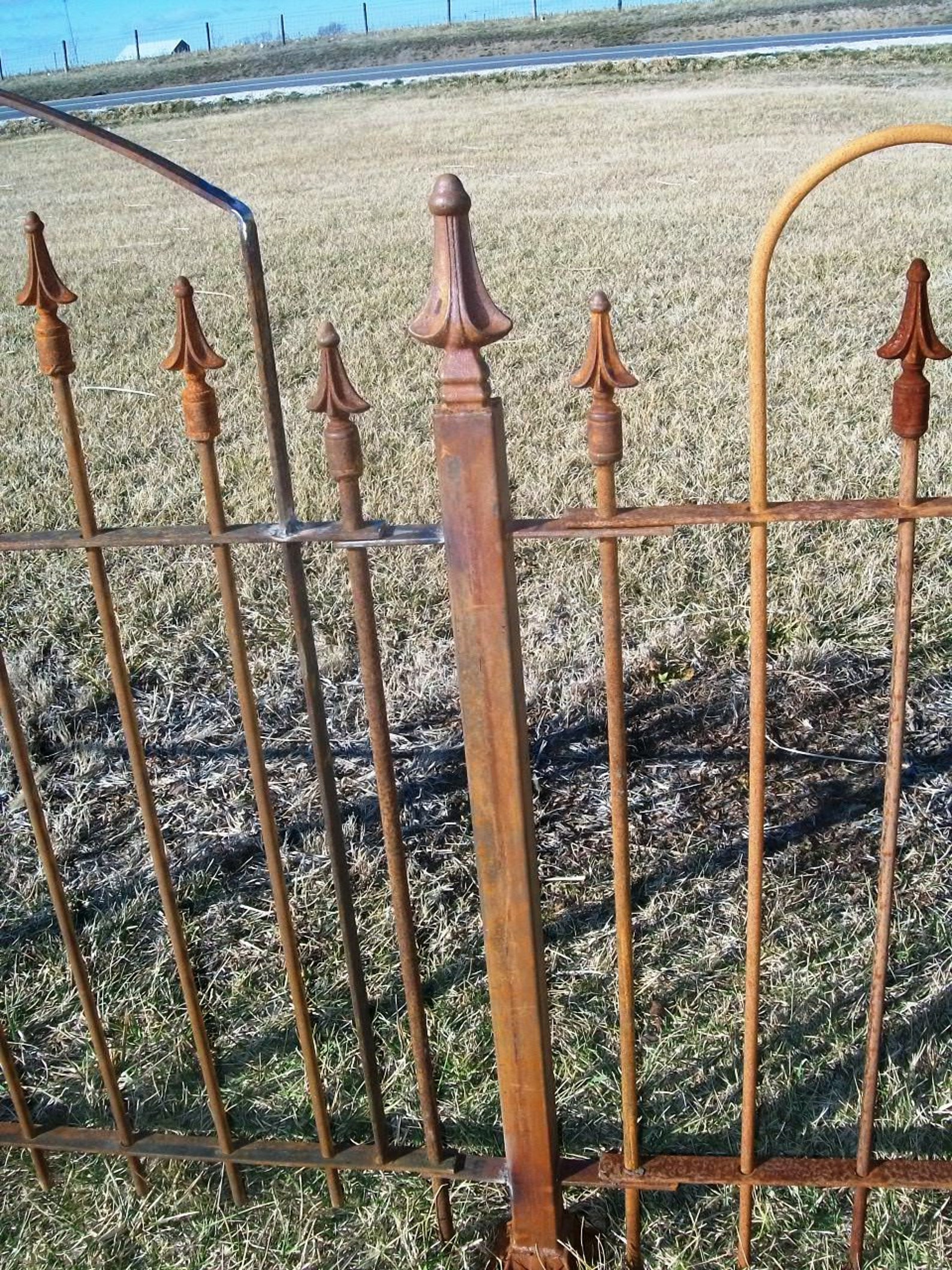 Custom Made 4' Tall X 4' Wide Wrought Iron Gate - Etsy