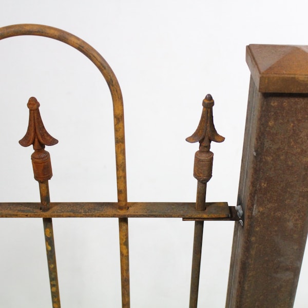 Antique Iron Fence Etsy