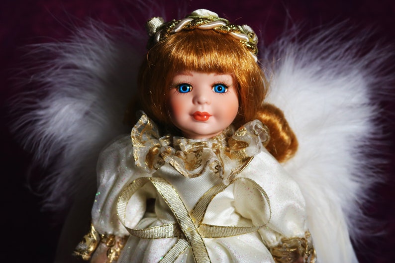 Haunted Doll: Lavanli, Pocket Archangel Spirit, Pure White Magick, Take Her Anywhere, Have Angelic Protection Anywhere You Go, Cleansing image 4