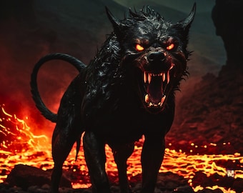 Direct Binding: Hellhound Guardian! Unyielding Guardian Entity, 100% Loyal & Safe, Shadow Self Activation Energy, Ferocious Protective Power