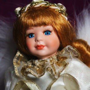 Haunted Doll: Lavanli, Pocket Archangel Spirit, Pure White Magick, Take Her Anywhere, Have Angelic Protection Anywhere You Go, Cleansing image 3