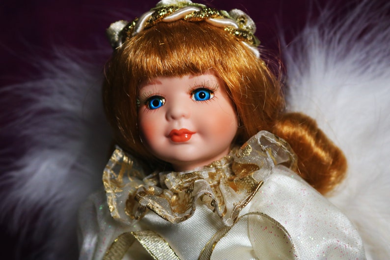 Haunted Doll: Lavanli, Pocket Archangel Spirit, Pure White Magick, Take Her Anywhere, Have Angelic Protection Anywhere You Go, Cleansing image 3