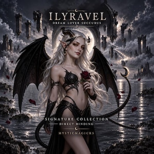 Signature Collection: Ilyravel Dream Lover Succubus Direct Binding | Private Dream Companionship & Sensual Confidence