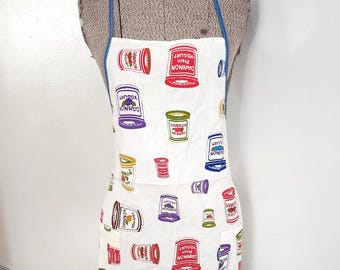 Fab Vintage 1960's Apron With Great Appliqués---butterick 3758
