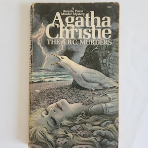 The A.B.C. Murders by Agatha Christie --- Vintage Detective Hercule Poirot Crime Murder Mystery Novel --- Classic 1930s Pulp Fiction Book