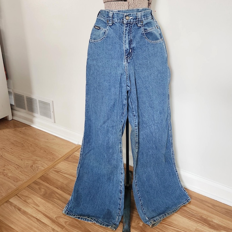 Women Vintage Baggy Straight Jeans main image 0
