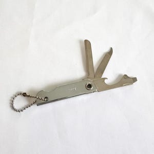 Vintage Multitool Keychain - Etsy