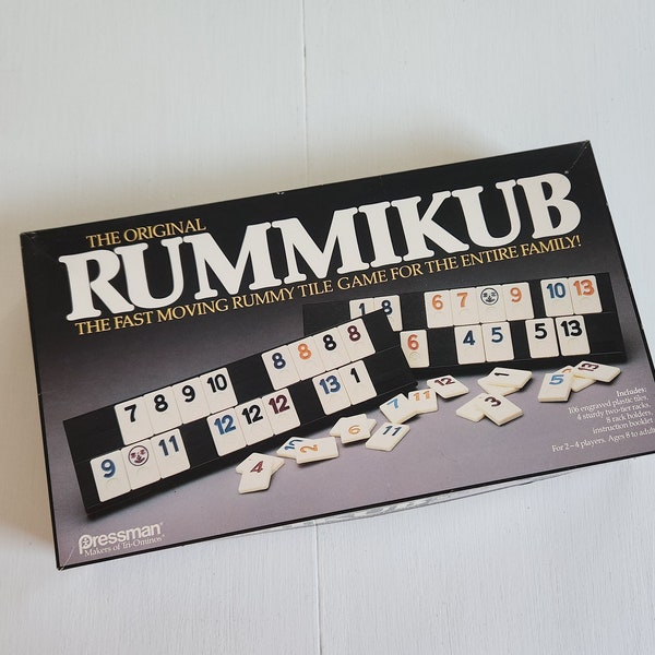 Vintage Rummikub Etsy