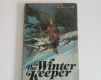 Le gardien de l'hiver par Jeanne Crecy --- roman gothique romanesque gothique des années 1970, meurtre et meurtre --- livre de lecture Pulp Fiction rare rétro