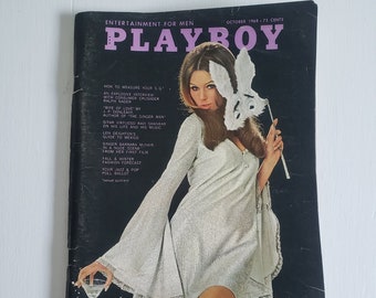 Playboy October 1968 | Etsy Playboy October 1968 | Etsy