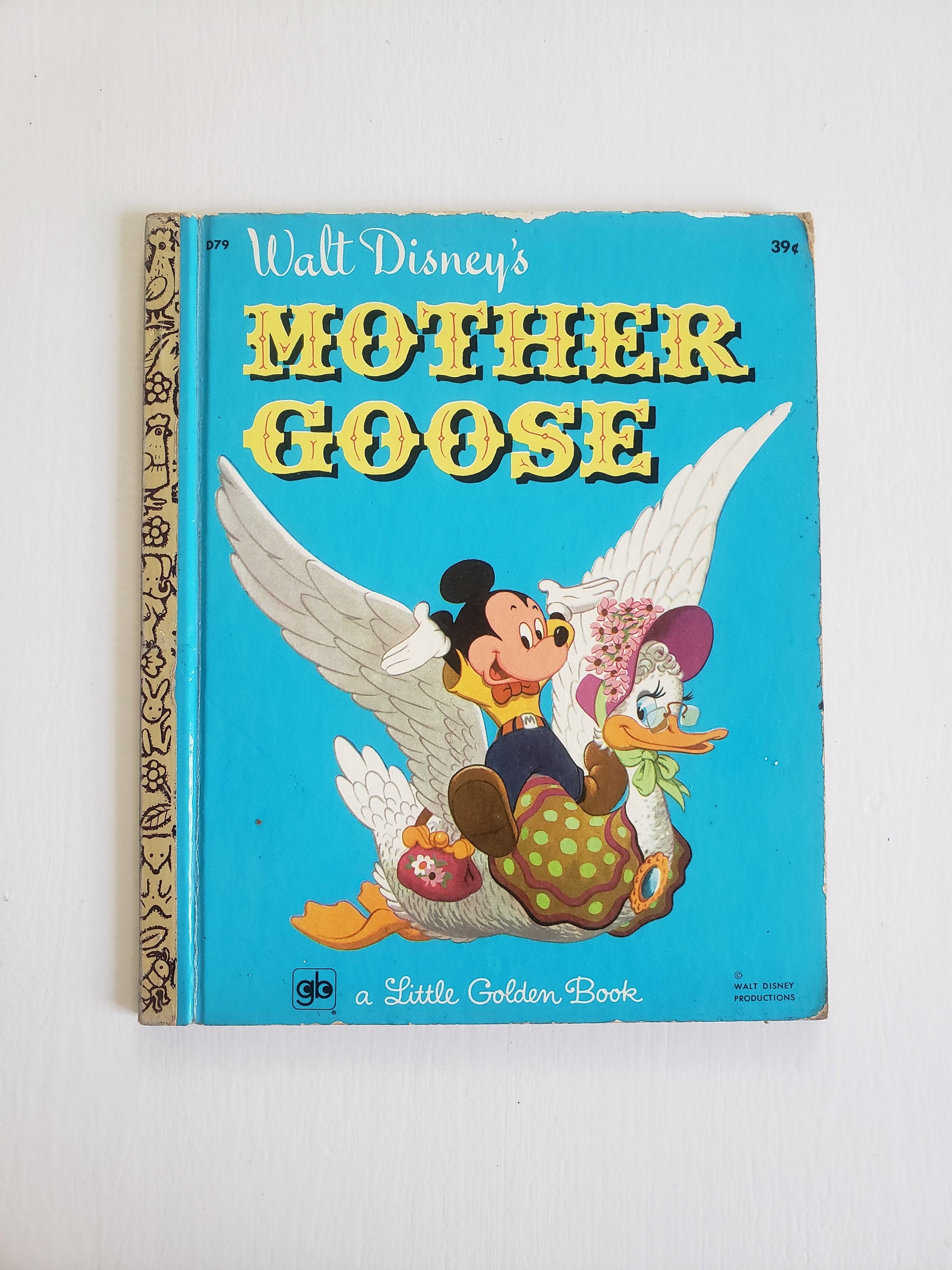 Walt Disney's Mother Goose by Al Dempster Vintage - Etsy Israel Walt Disney's Mother Goose by Al Dempster Vintage - Etsy Israel