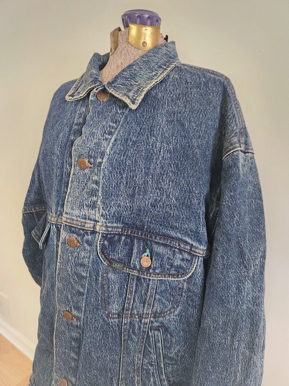 Vintage Easy Rider Lee Riders Jean Jacket --- Retro 1… - Gem