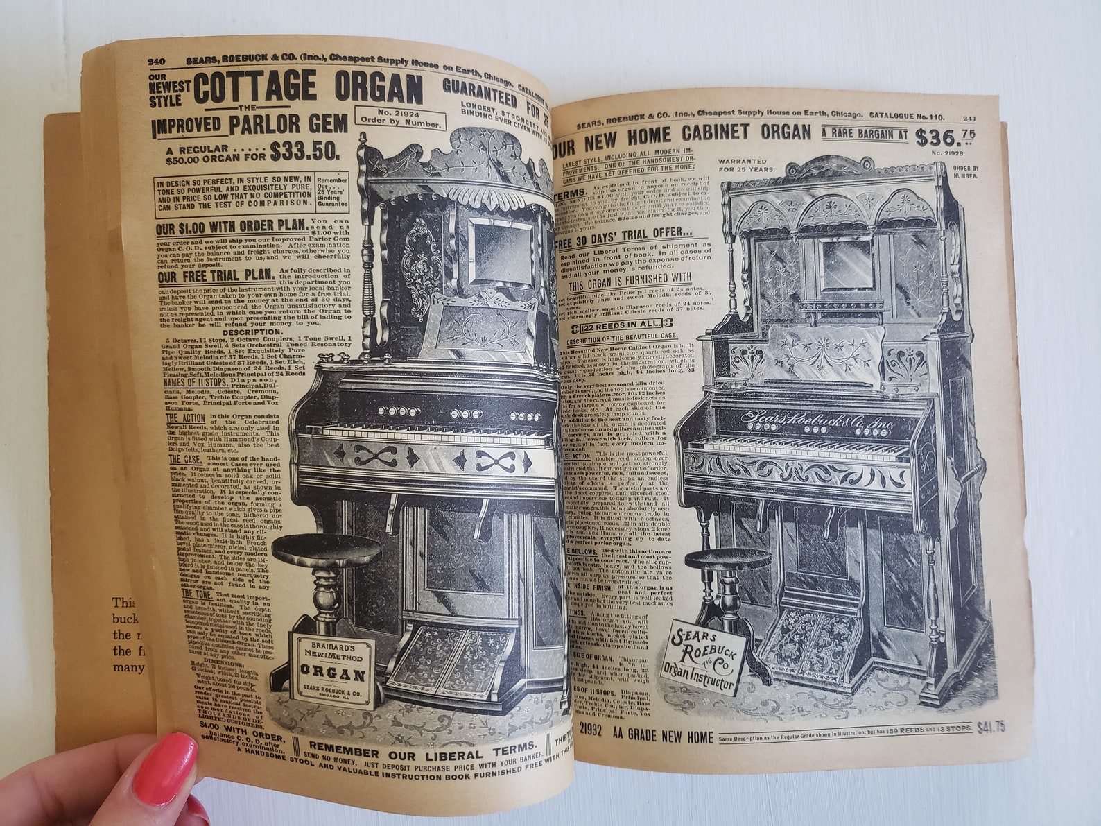 Vintage Fall 1900 Sears Roebuck and Co Catalog Reprint Retro Etsy