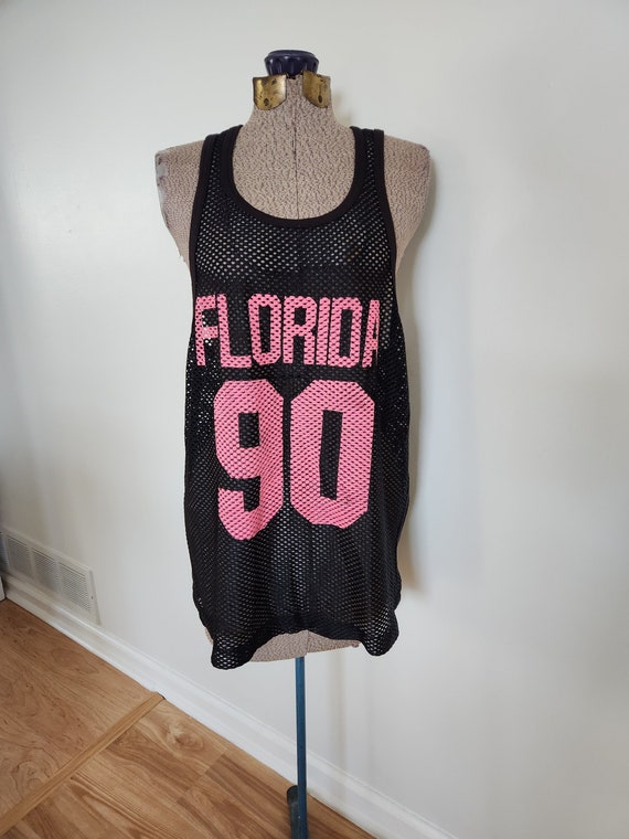 Vintage Rudman Sportswear Florida 90 Mesh Net Musc