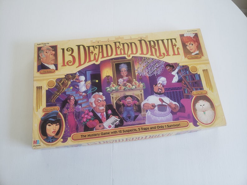 13 Dead End Drive Vintage Board Game Retro 1990 s Etsy