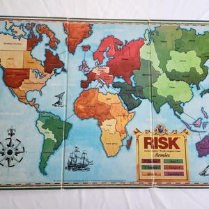 Vintage Risk & Castle Risk Two-in-one Board Game --- Retro 1980s 1990s ...