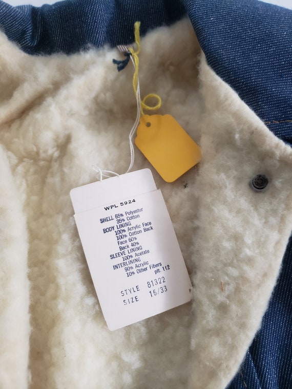 Sherpa fleece lined jacket discount