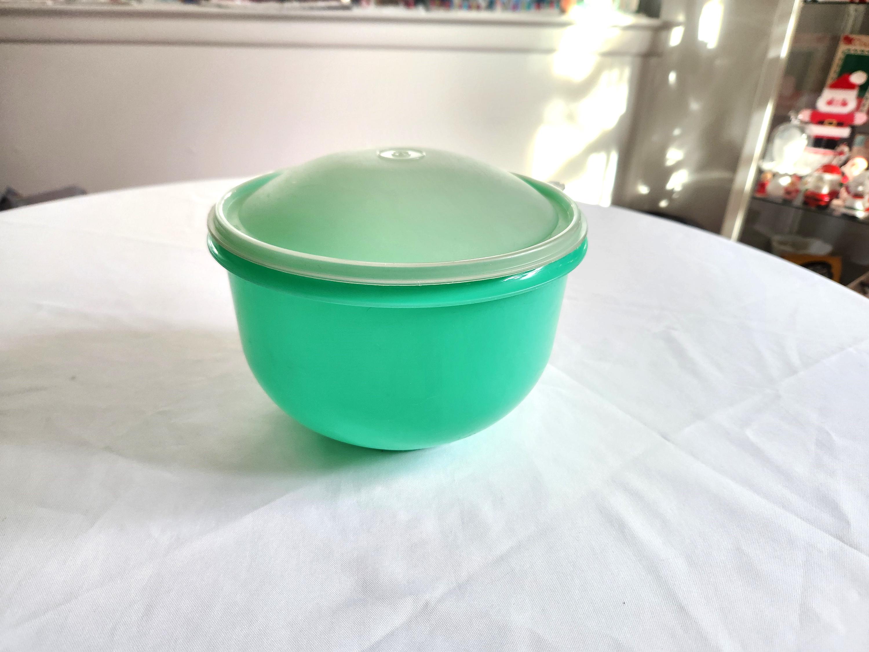 保存容器・ケース Tupperware Grand Prix Decorator Gift Vintage Tupperware 1424-1 Crisp-it Cabbage Lettuce Keeper