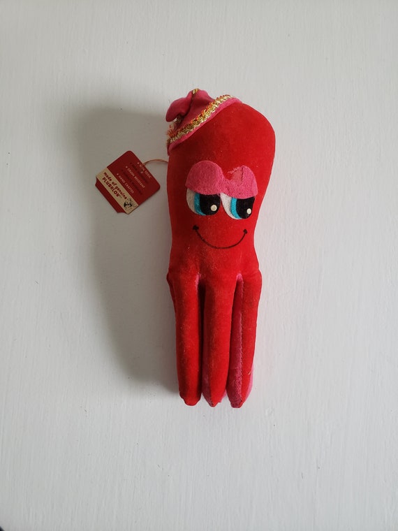 red octopus stuffed animal