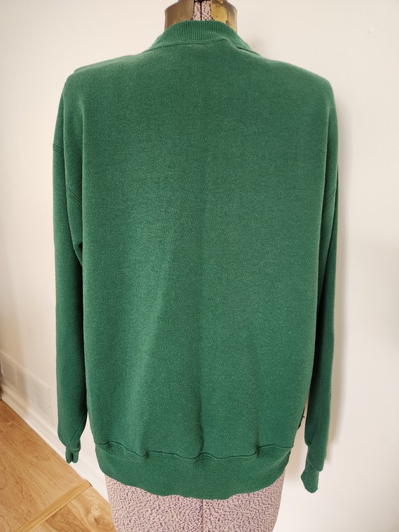 Vintage San Antonio Pine Green Sweatshirt - Remeb… - image 7