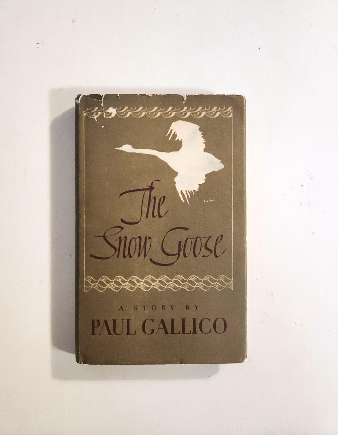 The Snow Goose by Paul Gallico --- Vintage 1940s Sentimental Novella ...