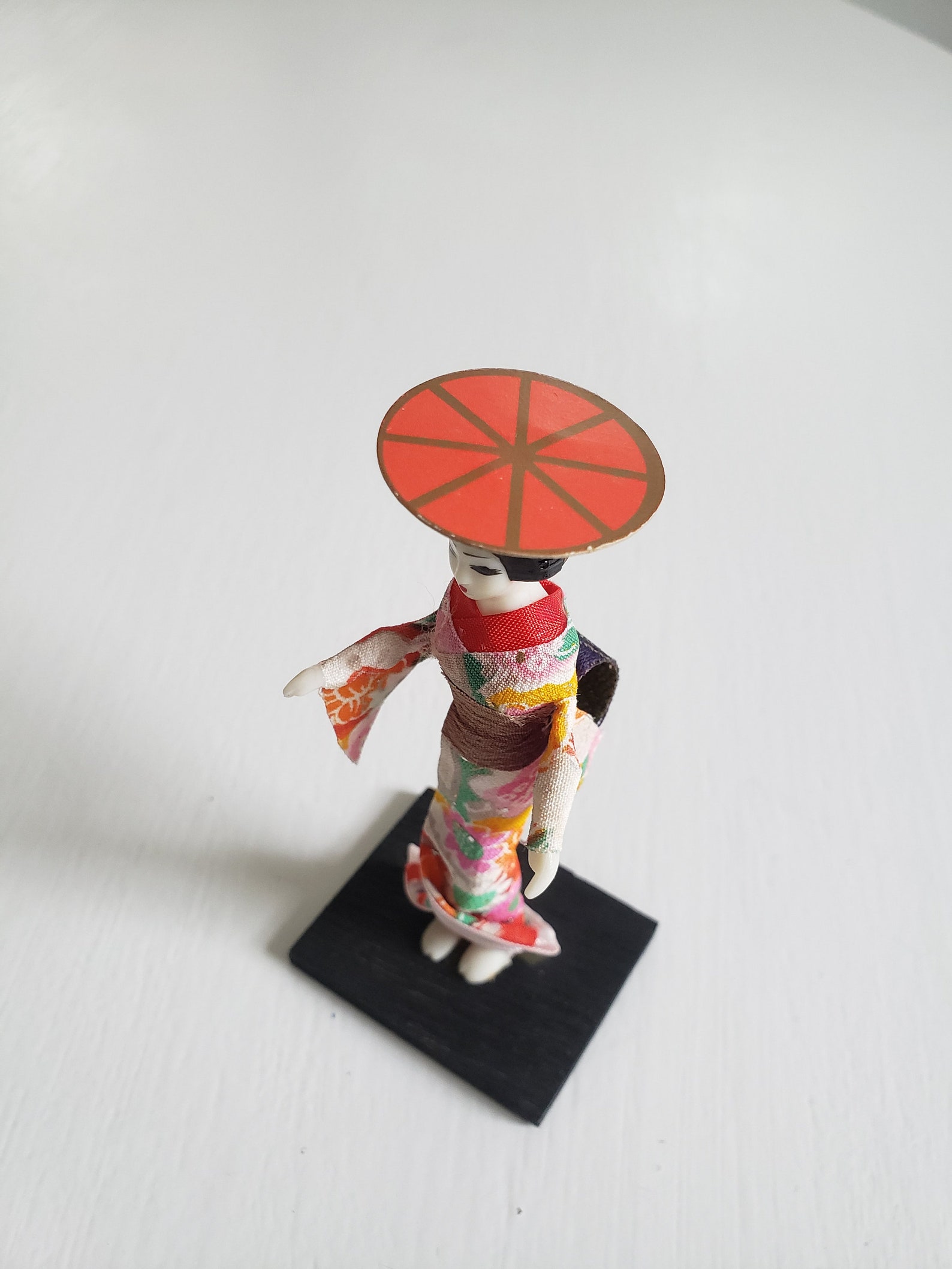 Vintage Tiny Geisha Doll Retro 1960's Style Japanese Etsy