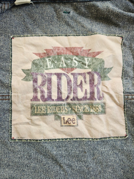 Vintage Easy Rider Lee Riders Jean Jacket --- Retro 1… - Gem