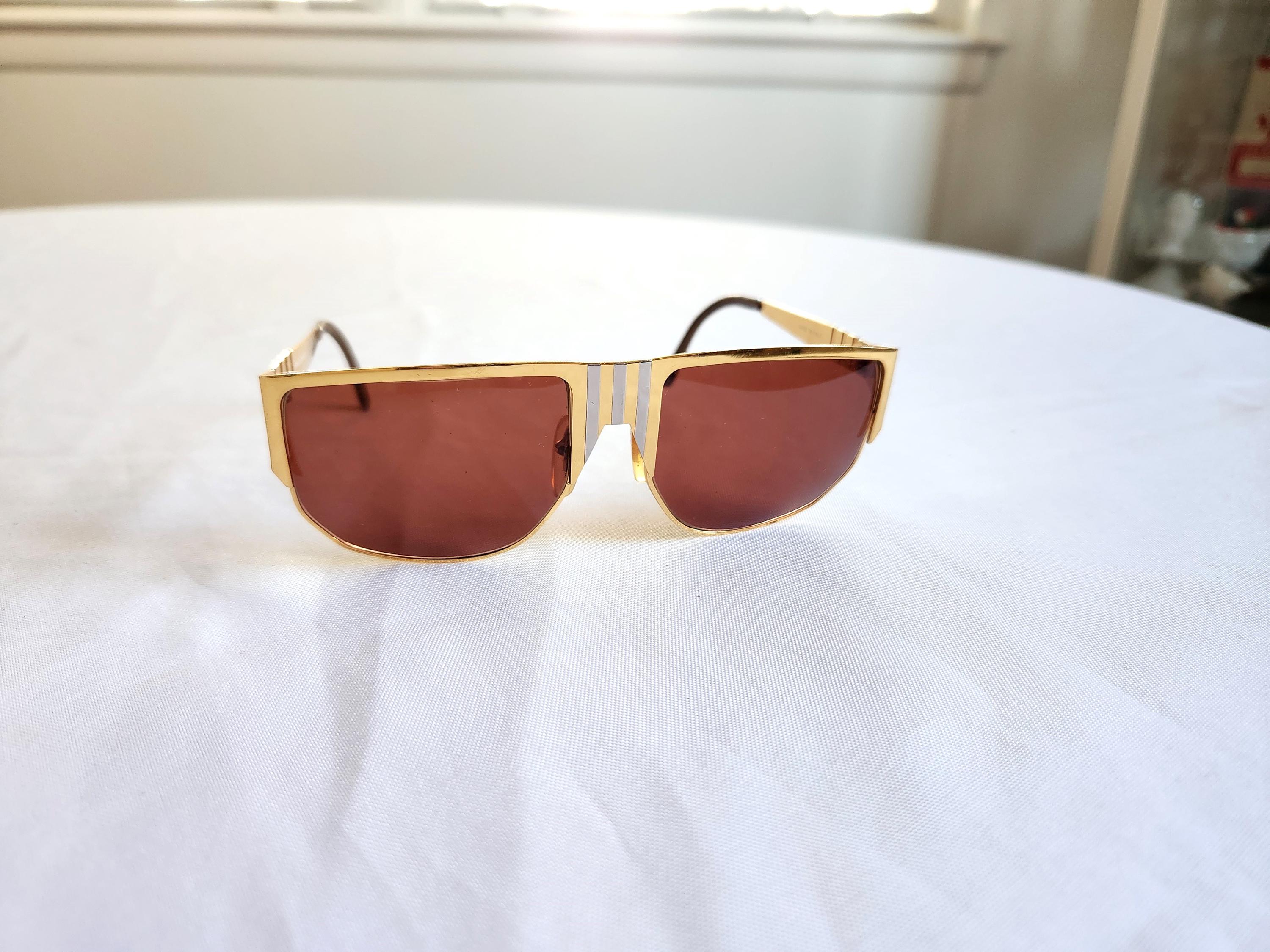 Robinson large sunglasses Johnston Aviator // Gold + Graphite Lens - B Robinson  main image 4