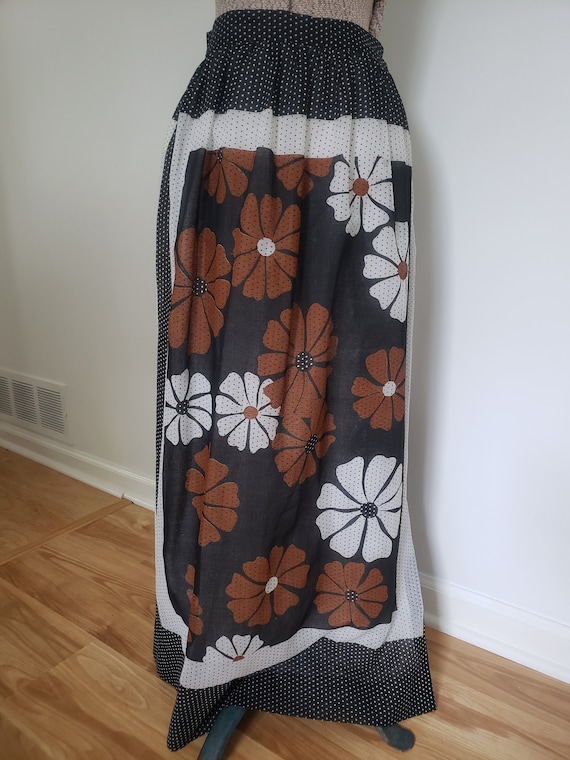 Vintage Chelsea New York Floral Maxi Skirt -- Ret… - image 2
