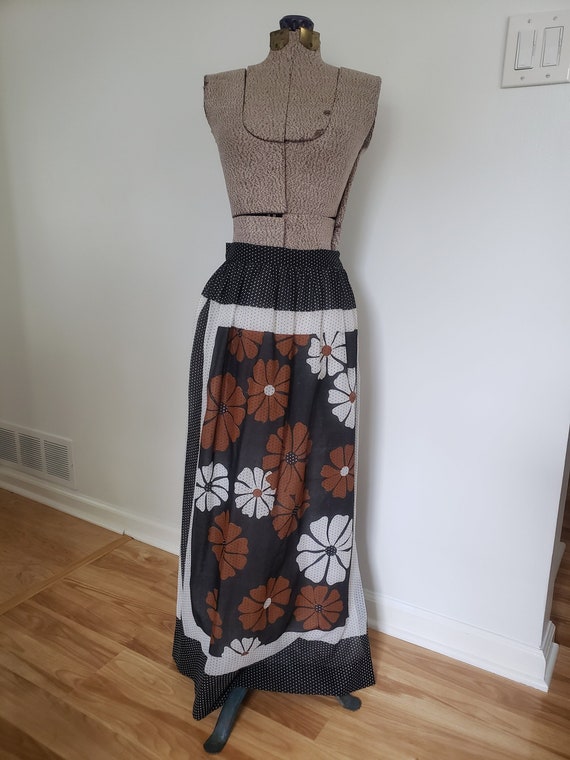 Vintage Chelsea New York Floral Maxi Skirt -- Ret… - image 1