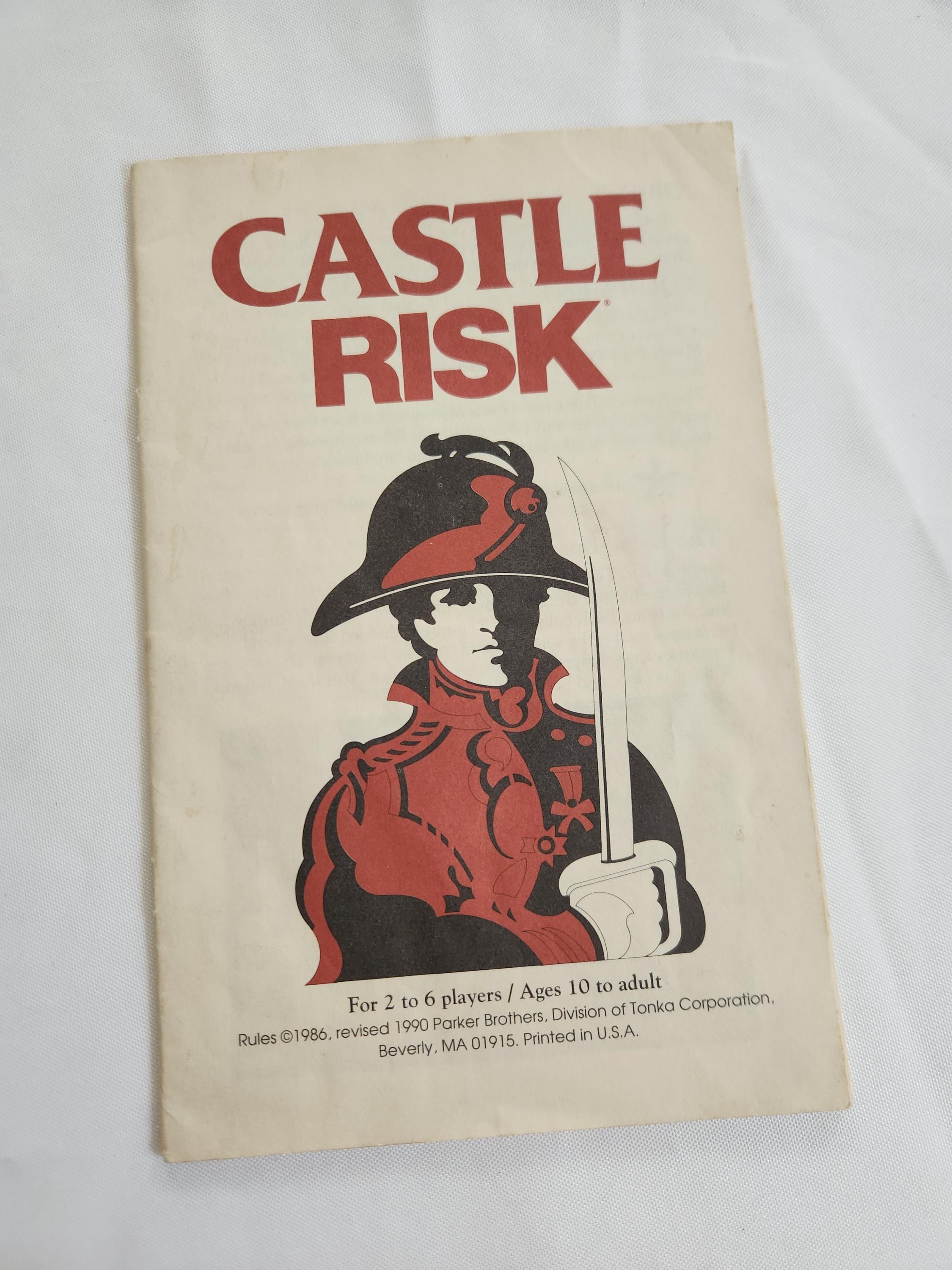 Castle Risk General Vintage Risk & Castle Risk Two-in-one Board Game --- Retro 1980s 1990s ...