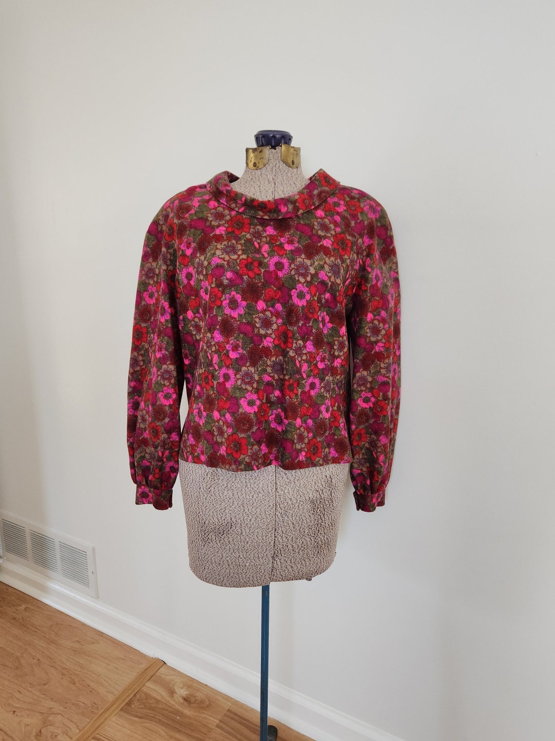 Purple Petunia Retro Shirt
