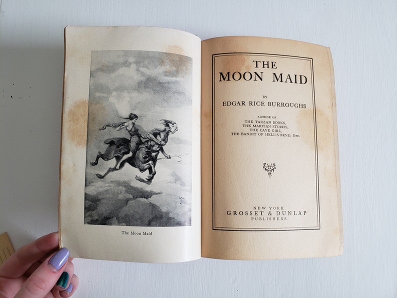 The Moon Maid By Edgar Rice Burroughs