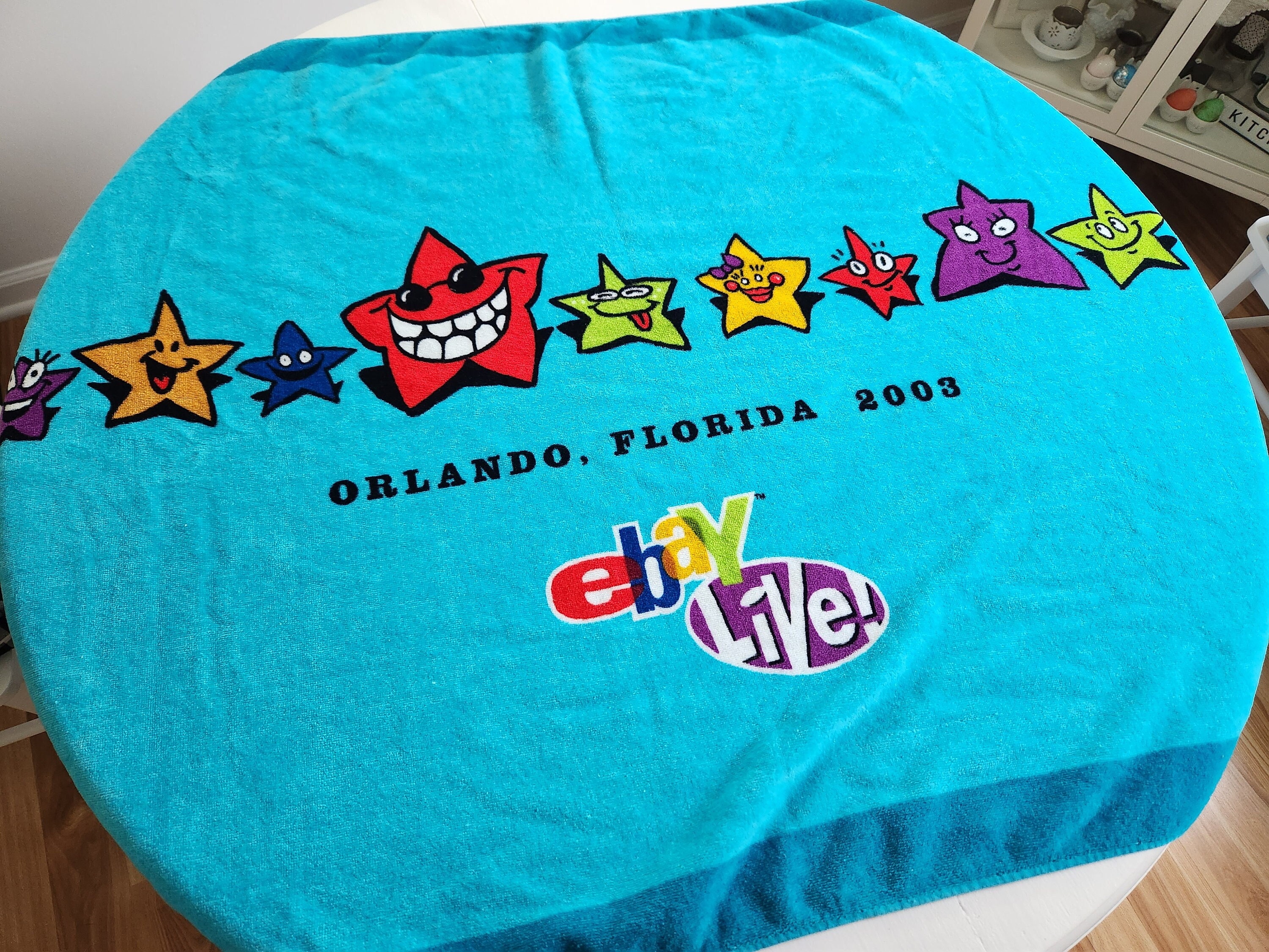 Live 2003 in Orlando, Florida Beach / Bath Towel - Very Rare,  Memorabilia