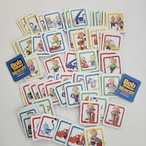 Vintage Bob the Builder Memory Game --- Retro 2000s Nickelodeon Nick Jr ...