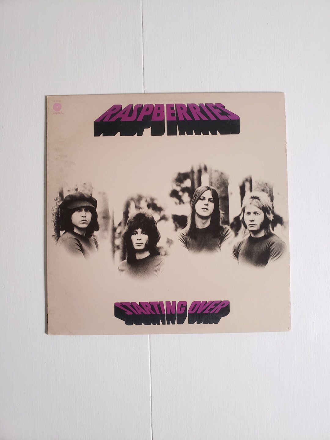 Starting Over Vintage Raspberries Album Retro 1970's Power Pop Rock LP ...