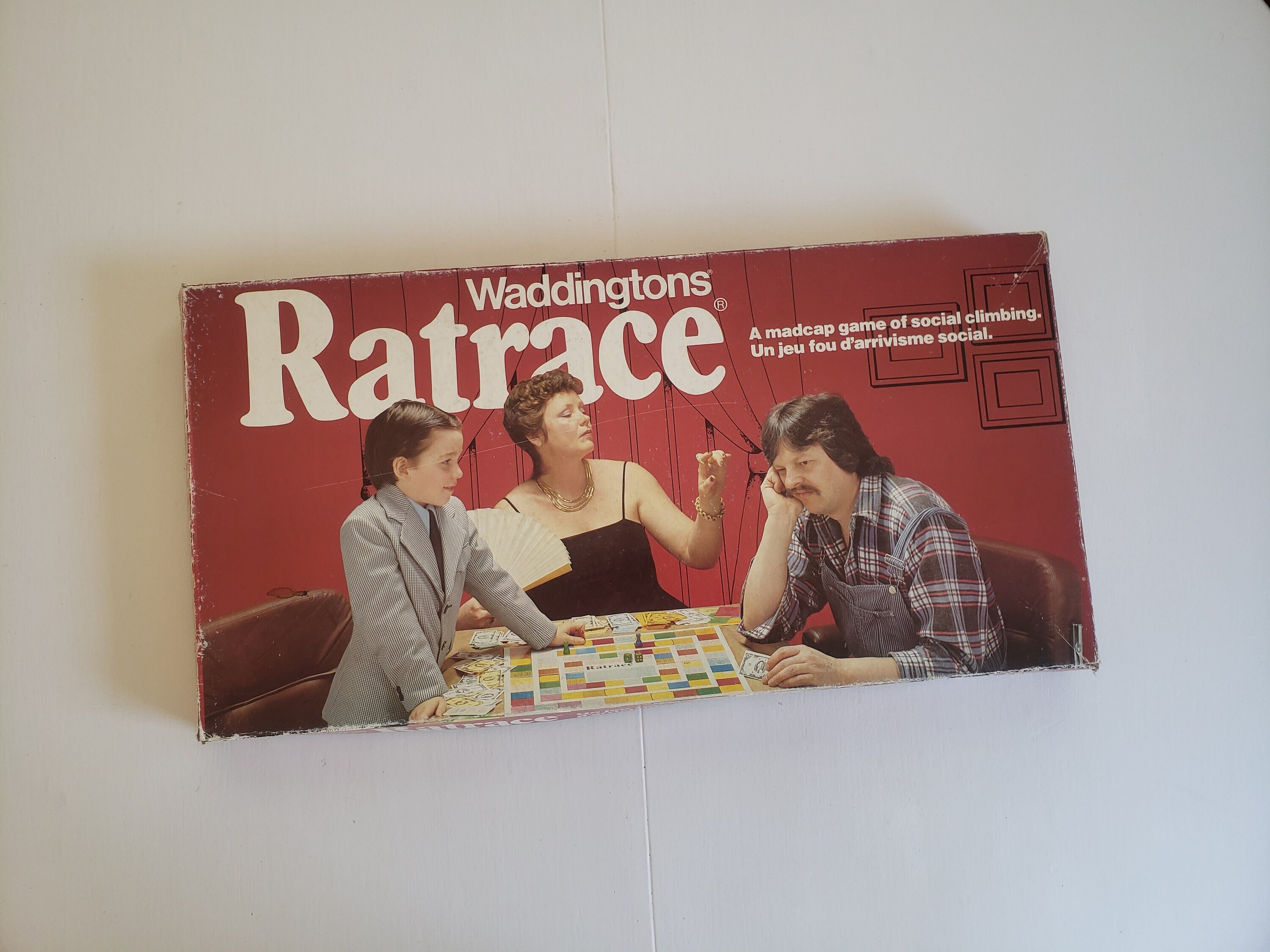Vintage Ratrace Board Game Retro 1970's Waddingtons - Etsy