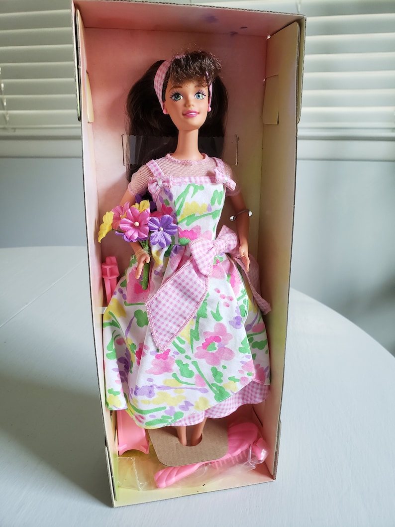 spring petals barbie value