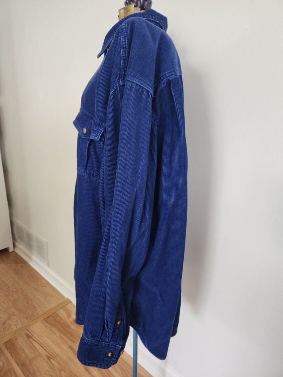 Vintage Old Navy Clothing Co. Classic Blue Cordur… - image 4