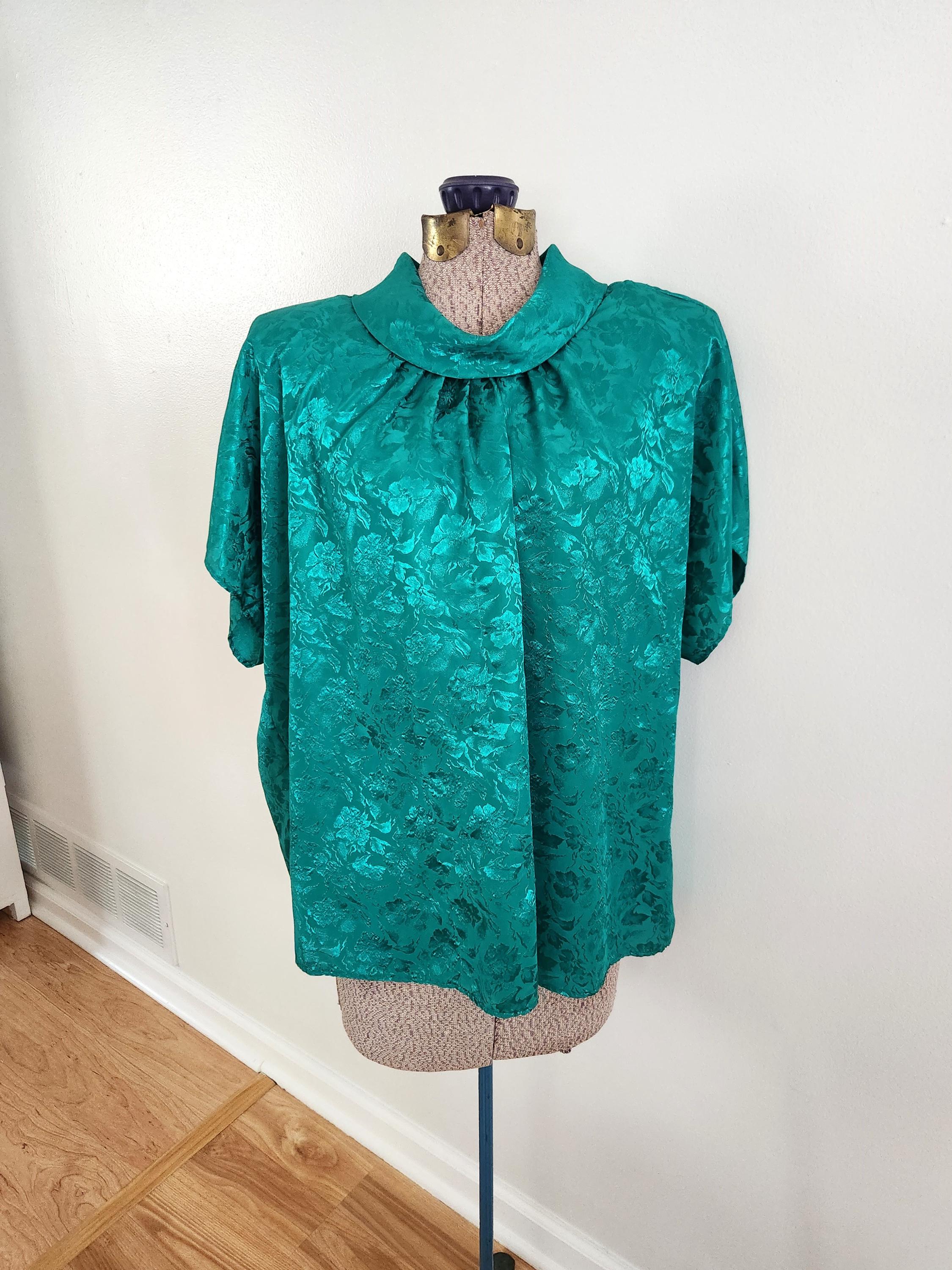 phthalo green dress shirt Men's Forest Green Long Sleeve Dress Shirt, Stain Repellent, Wrinkle Resistant main image 1