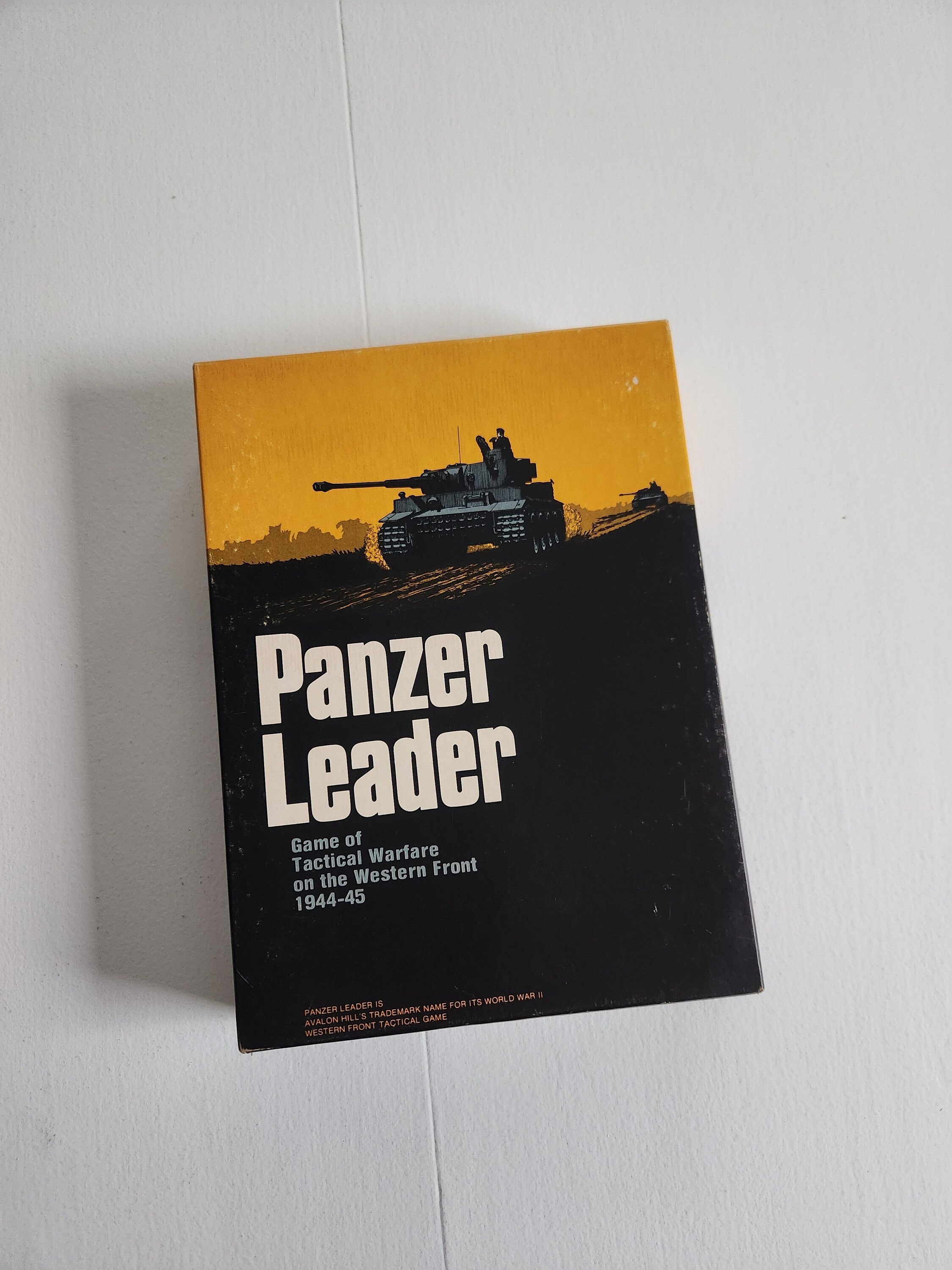 Panzer Leader 戦術戦争ゲーム Vintage Panzer Leader Board Game - Game of Tactical Warfare on the