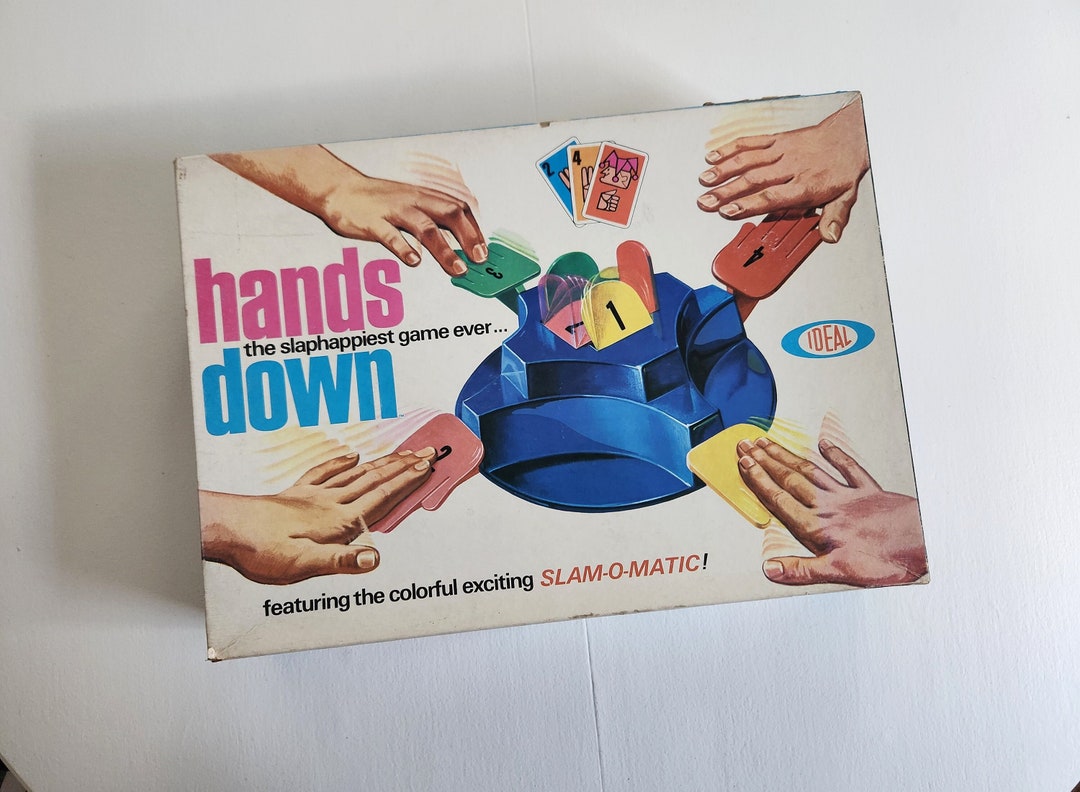 Vintage hands down game retro 1960s ideal toy corp slam o matic