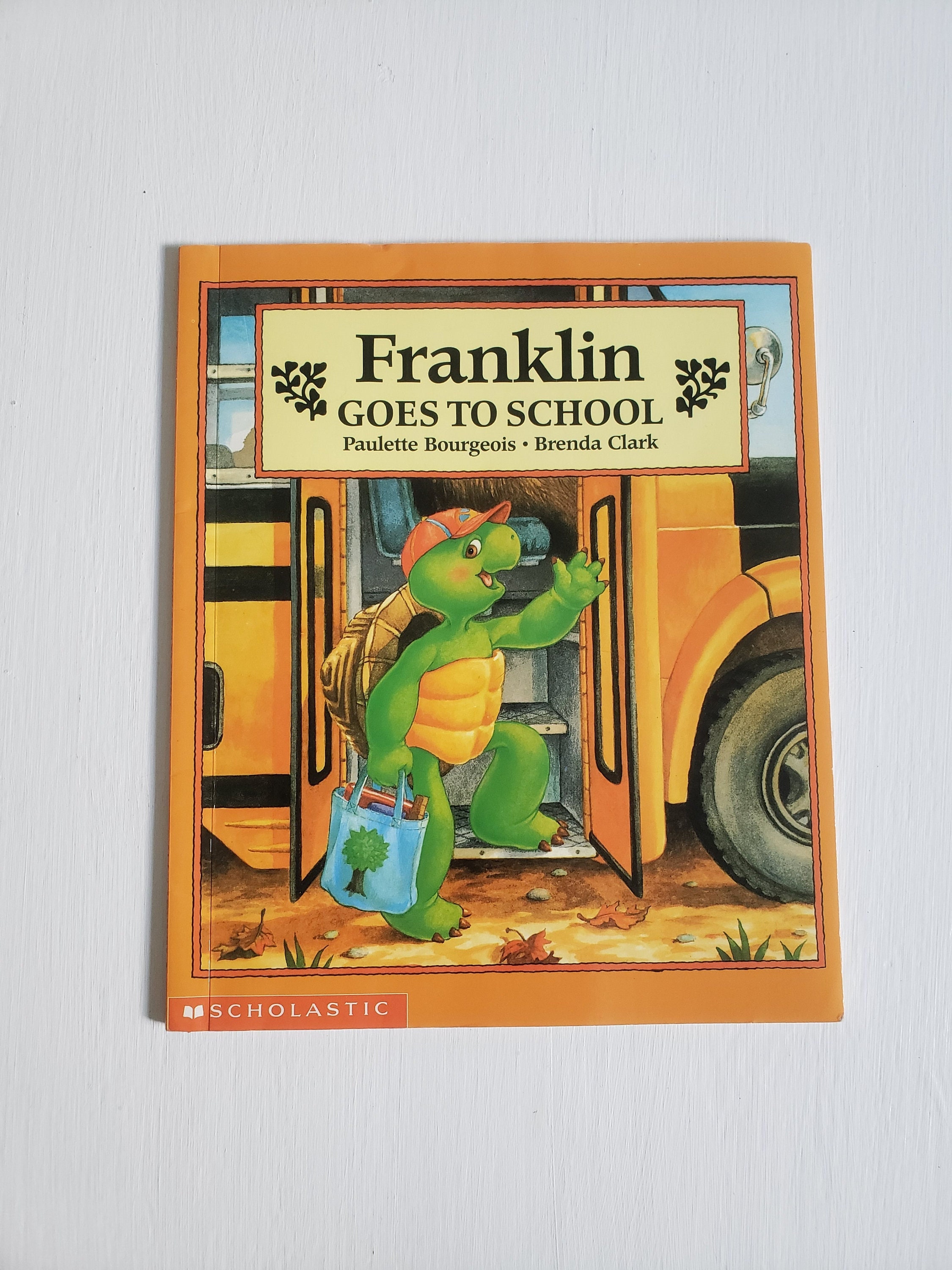 Lot 4 Scholastic Franklin the Turtle Children's Books by Bourgeois & Clark