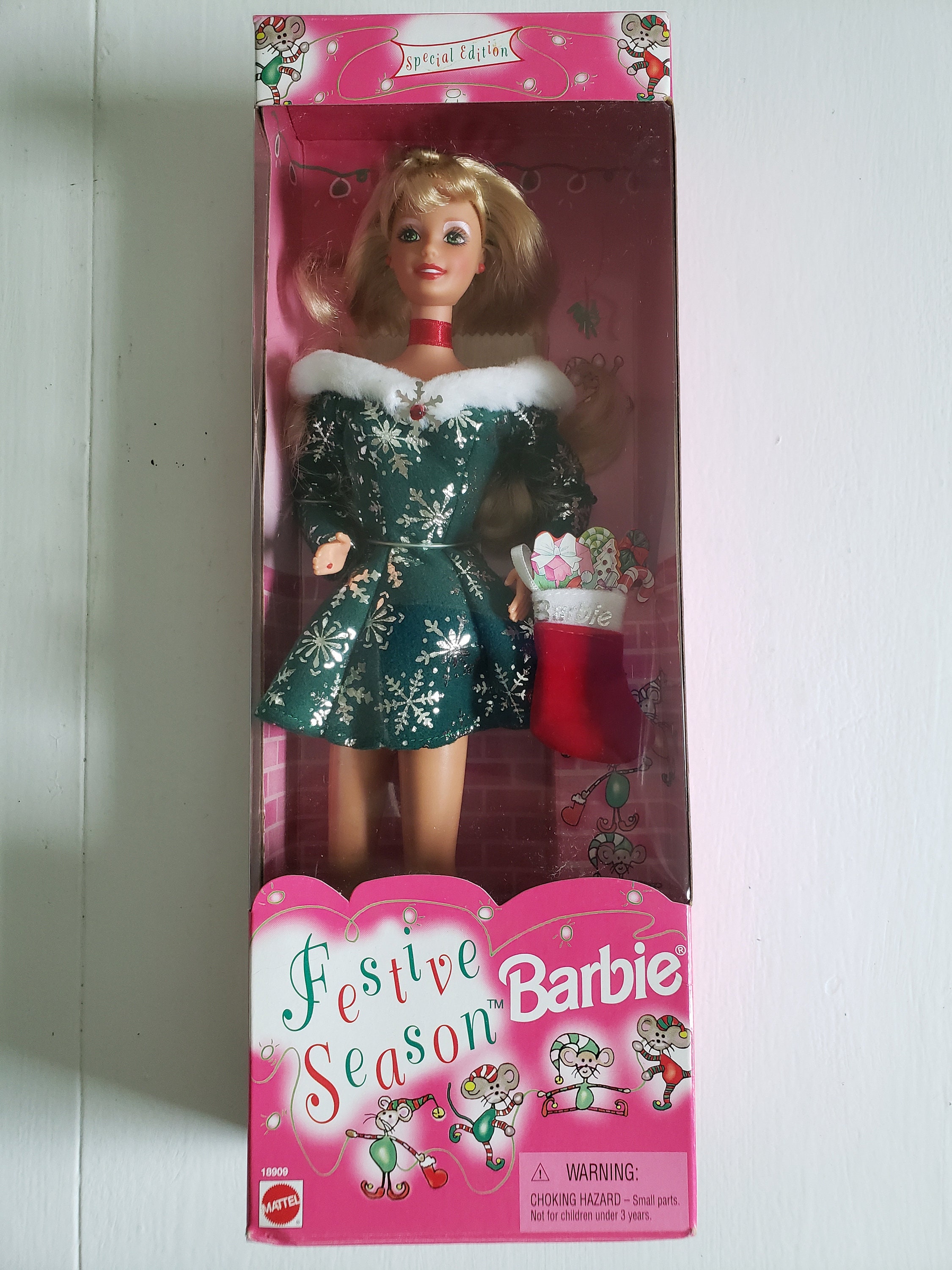 Dolls & Action Figures Dolls Festive Season Barbie Toys & Games awaji