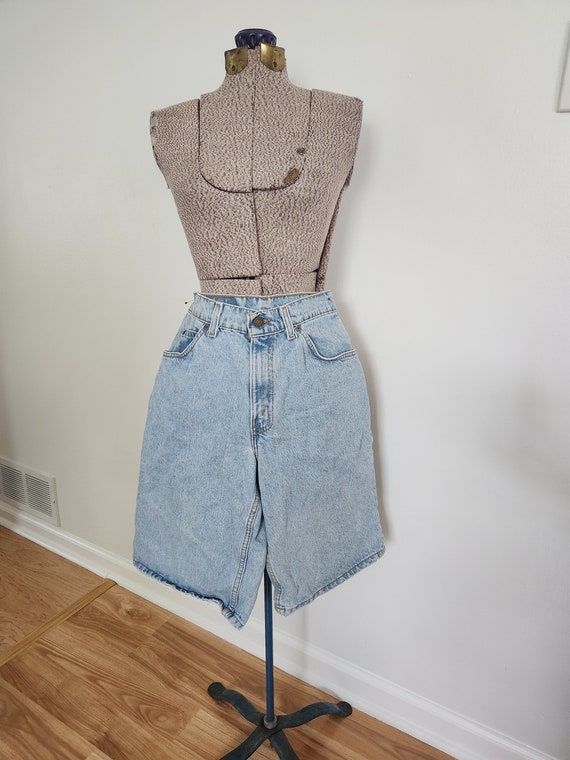 Vintage Levis Strauss & Co. Light Wash Jean Shorts