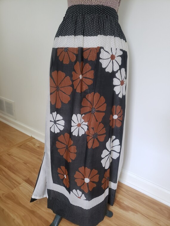 Vintage Chelsea New York Floral Maxi Skirt -- Ret… - image 5